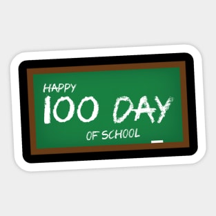 100 Days Of School For you Sticker